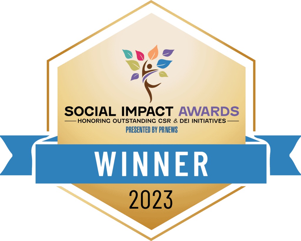 Logo for the Social Impact Awards, symbolizing recognition of positive community and societal contributions.