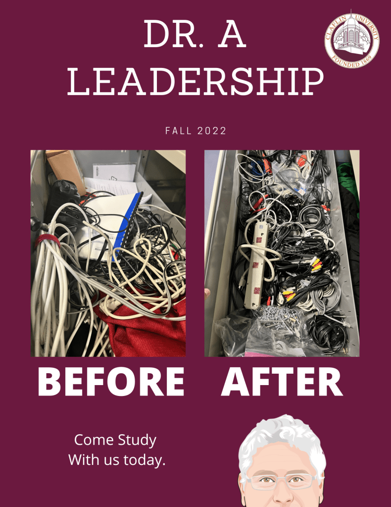 Screenshot of Luis Almeida's contribution to Claflin University. 