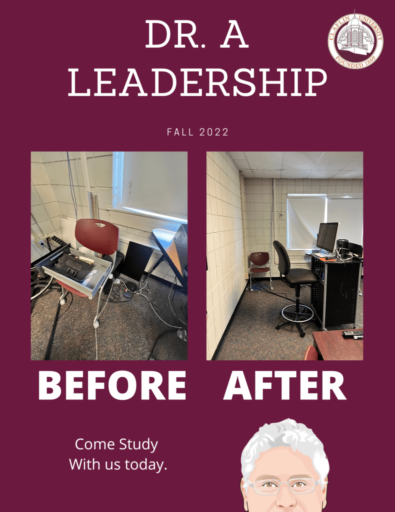 Screenshot of Luis Almeida's contribution to Claflin University. 