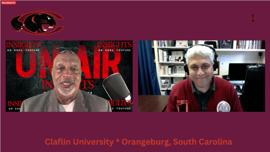 Screenshot of Luis Almeida during a professional interview, highlighting his expertise and insights.